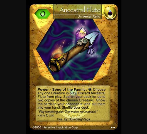 Ancestral Flute - Foil